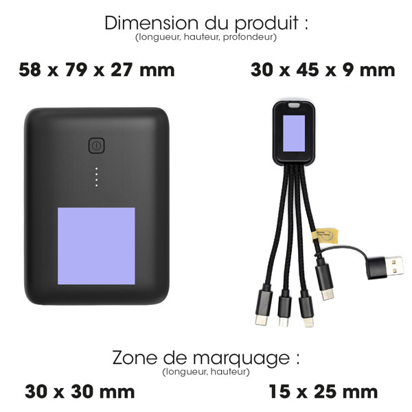 HIKARI - KIT LUMINEUX BATTERIE + CÂBLE UNIVERSEL AVEC LOGO LUMINEUX