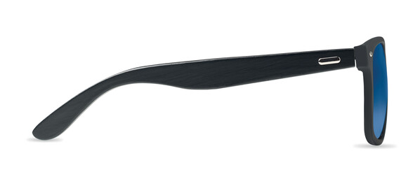 Lunettes de soleil bambou Rhodos - Bleu