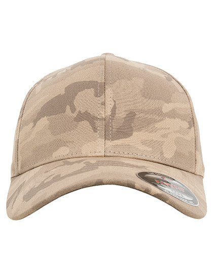 Flexfit Light Camo Cap - Dark Beige Camo / L/XL