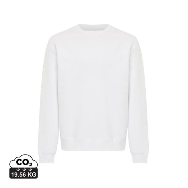 Mikina IQONIQ Torla z recyklované bavlny - Recycled White / XXL