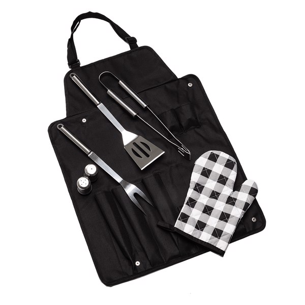 Steakout& BBQ set with apron