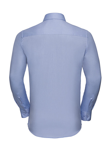 Men'sLS Herringbone Shirt - White / M