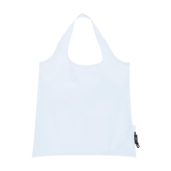 Strawberry GRS RPET foldable bag - White