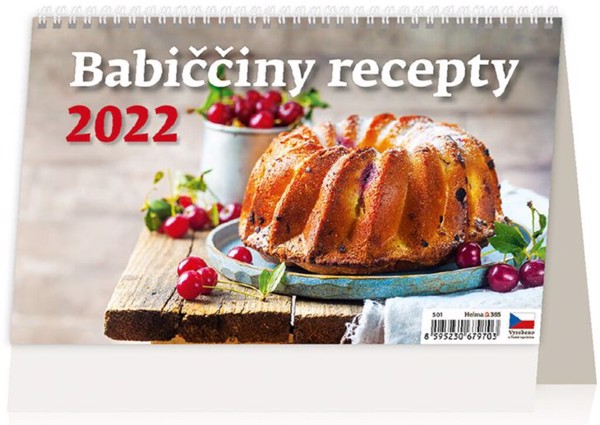 Týdenní kalendář Babiččiny recepty 2022
