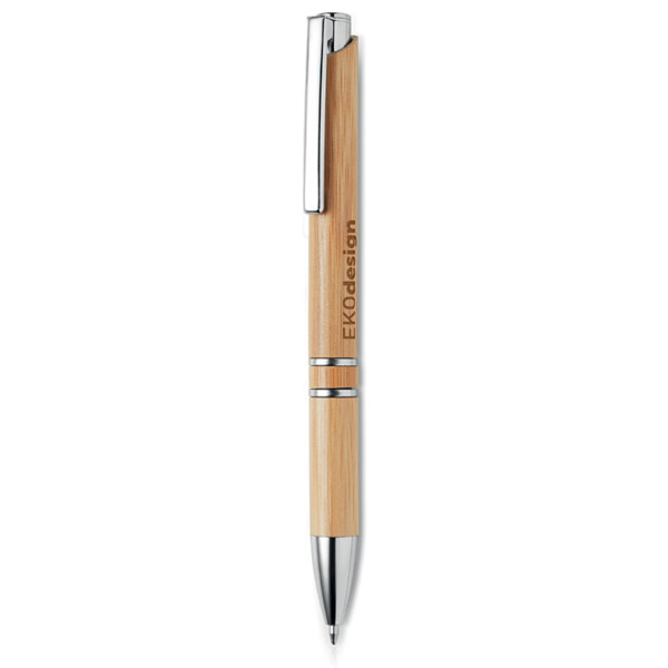 Druckkugelschreiber mit Bambus Bern Bamboo
