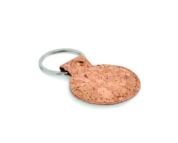 Porta-chaves redondo cortiça Cincin