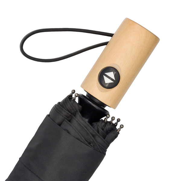 Granton umbrella with wooden handle