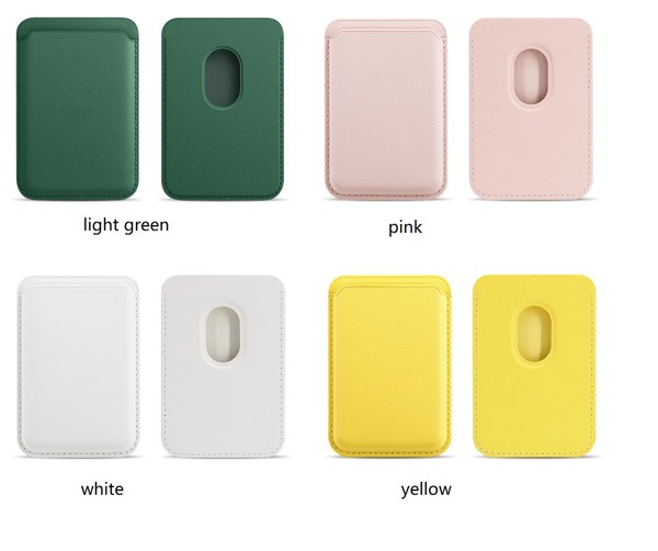 MagSafe magnetické puzdro na karty - WHITE