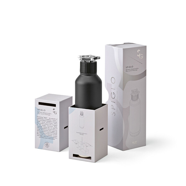 Spiglo Bottle - Čierna