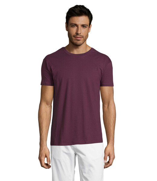 REGENT T-shirt unissex 150g - BurgundyS