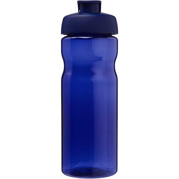 Bouteille de sport H2O Active® Base Tritan™ de 650 ml à couvercle à clapet - Bleu / Bleu