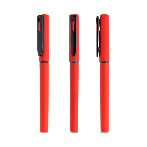 Roller In Rabs With Rubber Touch - Red