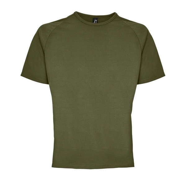 Sol's Sporty - Raglan Sleeved T-Shirt - Army / M