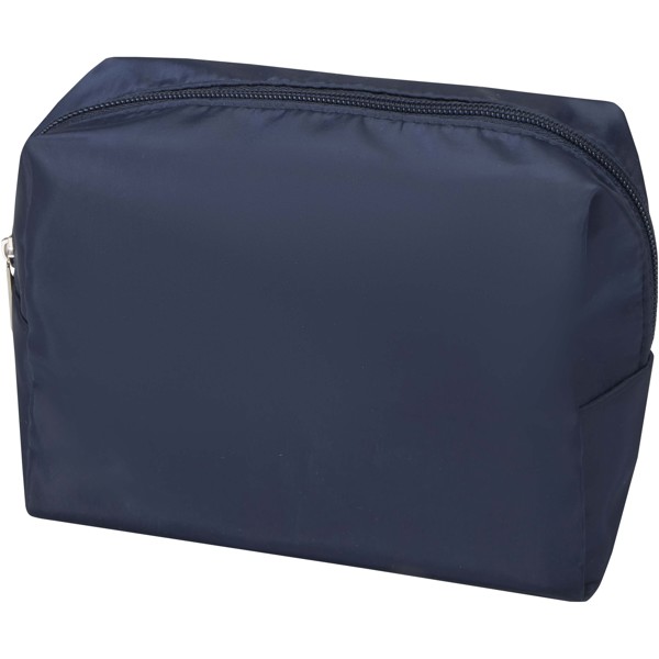 Trousse de toilette Muse en RPET certifiée GRS - Marine