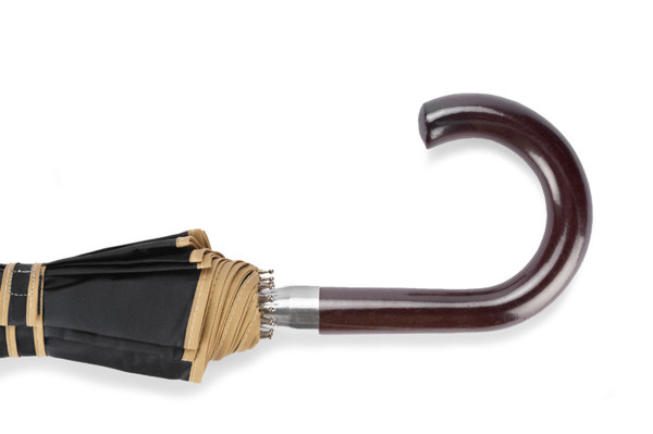 Evita umbrella, 16 ribs, ø 112 cm - Black