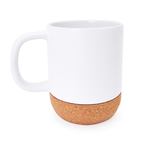 Rosella Cork Mug - White