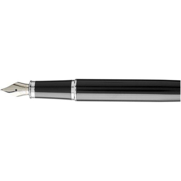 Stylo plume IM Parker (encre bleue) - Noir / Chrome