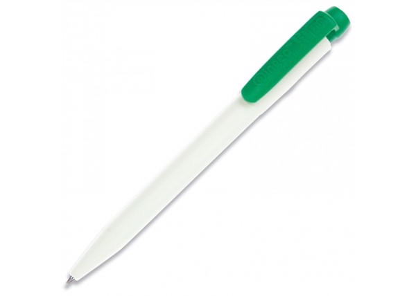 Ball pen Ingeo TM Pen hardcolour - White / Green