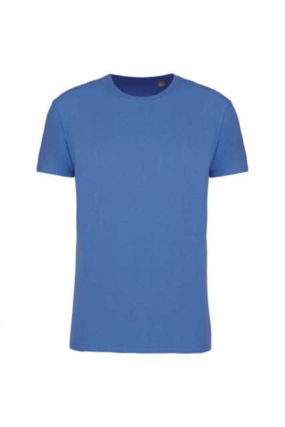 Organic 190Ic Crew Neck T-Shirt - Light Royal Blue / XL