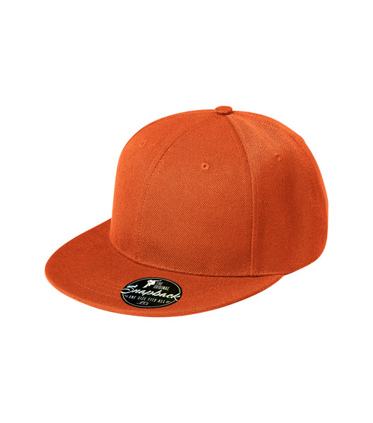 Cap Unisex Malfini® Rap 6P - Orange / adjustable
