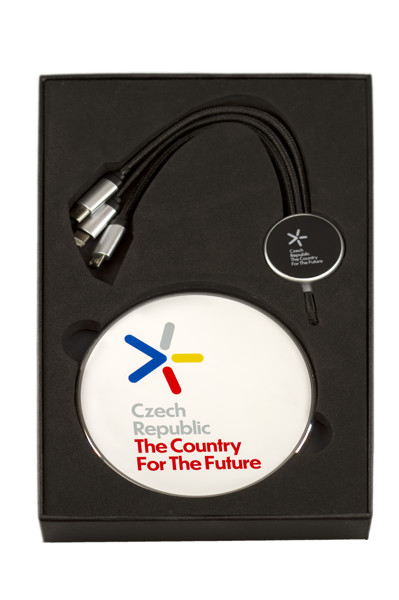 3-in-1 Wireless Charger and LED Cable Gift Set