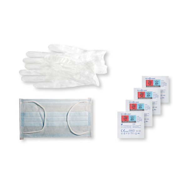 Kit de protection MyKit en pochette papier - Blanc