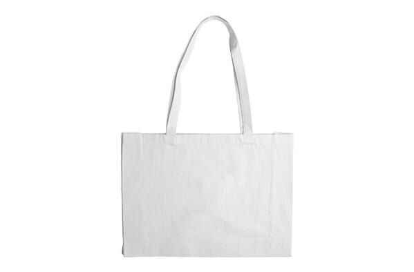 Skuldertaske lærred OEKO-TEX® 270g/m² 45x10x33cm - Hvid