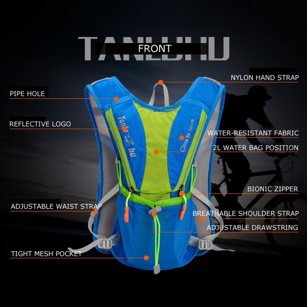 Backpack for running 2 l