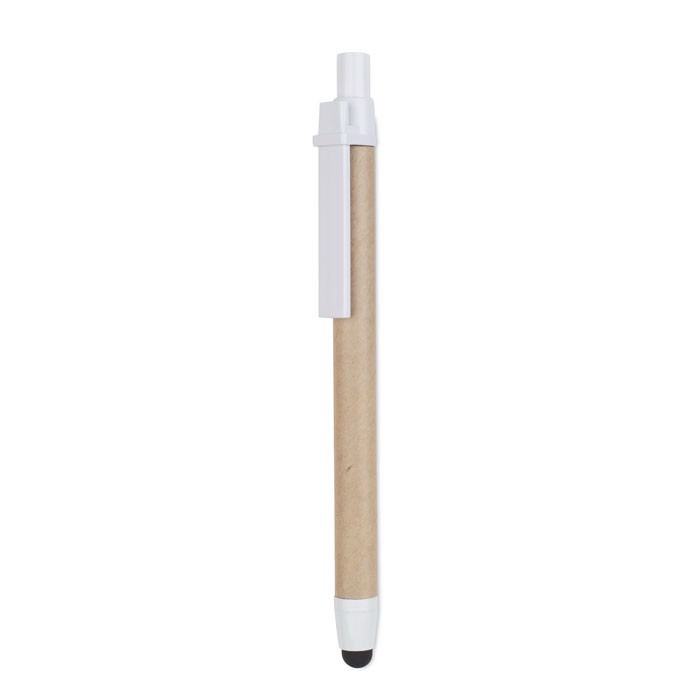 Kuličkové pero Recytouch - white