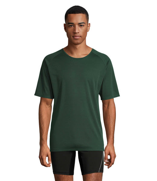 T-Shirt SPORTY UOMO - Verde ScuroL
