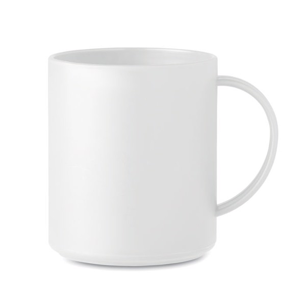 Reusable mug 300 ml Monday - White