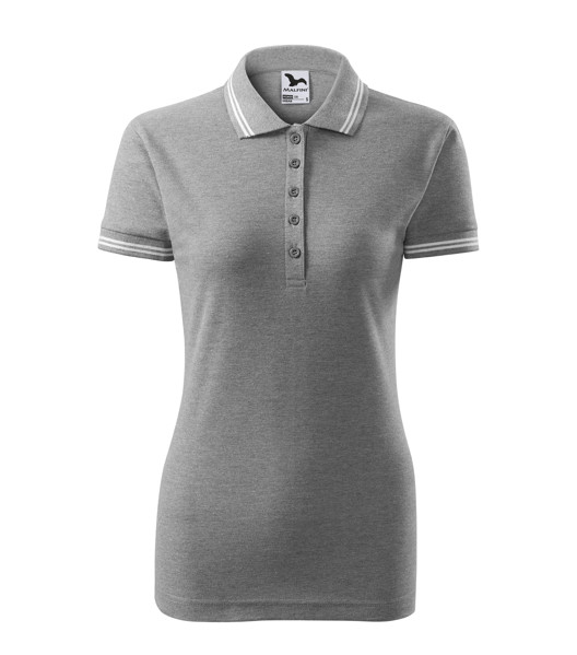 Polokošile Dámská Malfini® Urban - Tmavě Šedý Melír / XL