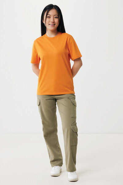 T-shirt léger en coton recyclé IQONIQ Sierra - Orange / M