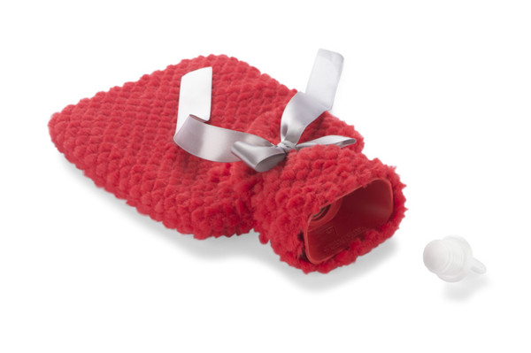 Hot water bottle LIDO - red