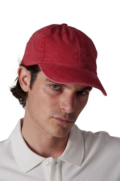 6 Panels Vintage Cap - Storm Grey Washed