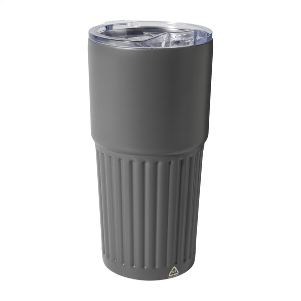 Mug thermos Streaky Tall - Gris Foncé