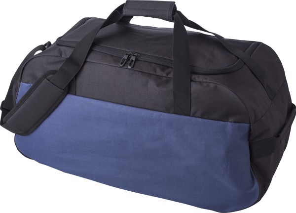 Polyester (600D) sports bag - Blue