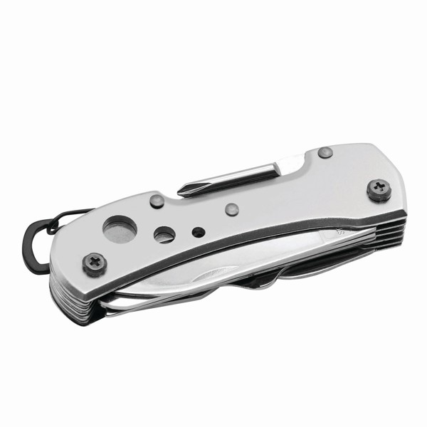 Taschenmesser Strong Helper, 12-Teilig - Silber