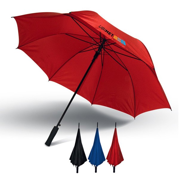 PARAPLUIE GOLF MANCHE DROIT 30" - Noir
