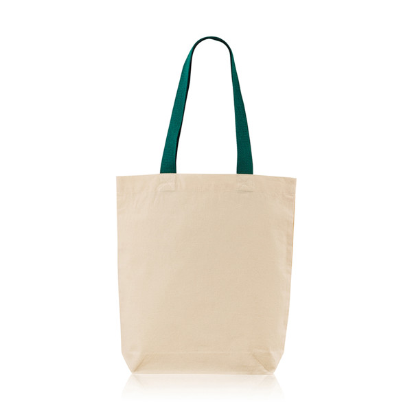 Sac À Anses Longues, Coton 100% 180311089 - Vert Foncé