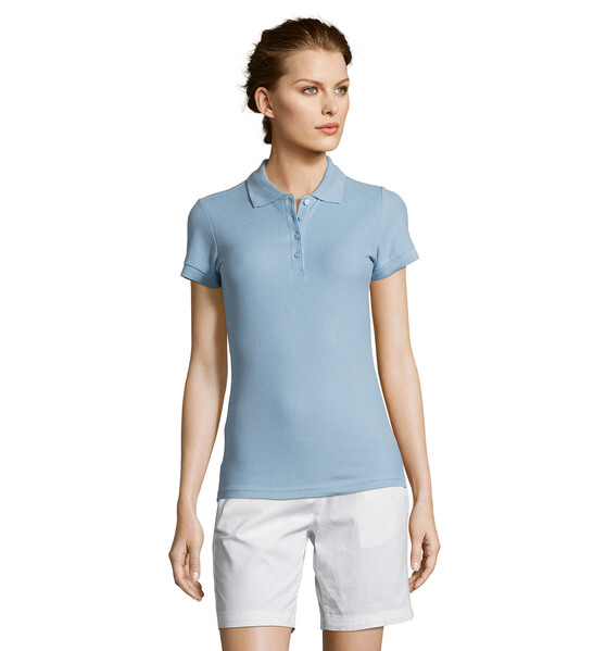 PEOPLE POLO SENHORA 210g - Azul CéuL