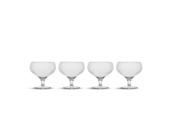 Billi coupe glass set of 4