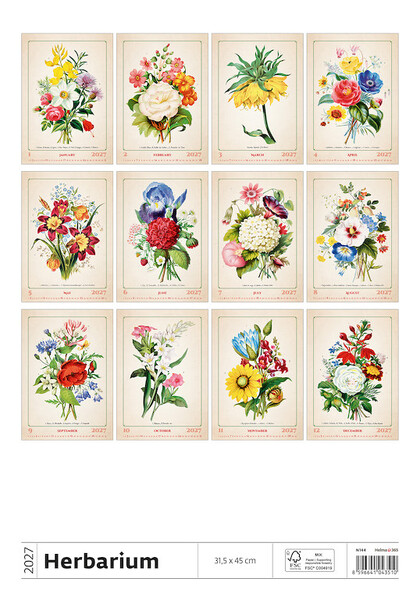 Calendar Herbarium