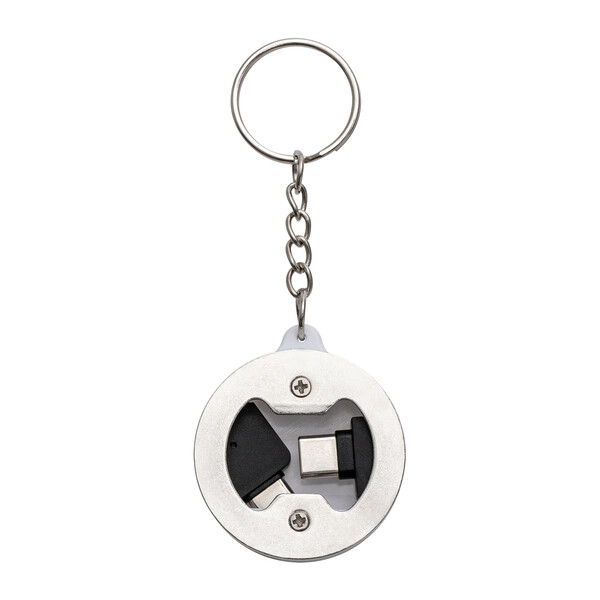 2 in 1 Cable de charge EVERETTE II - blanc