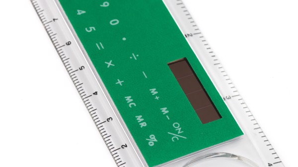 Ruler Calculator Mensor - White