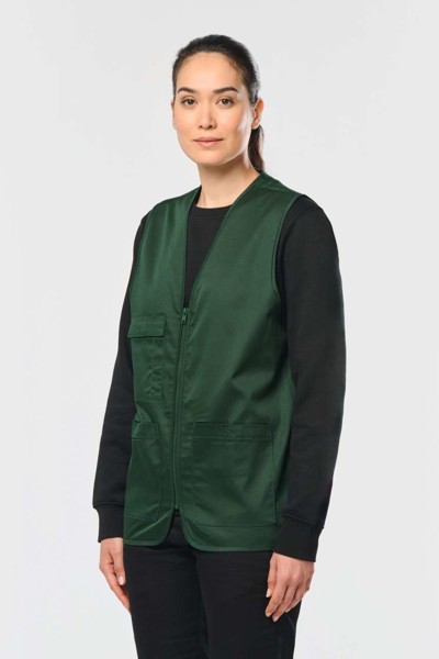 Unisex Polycotton Multi-Pocket Vest - S