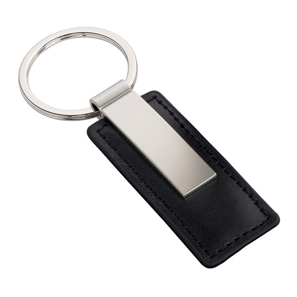 Porte-Clés PERRIS RECTANGULAR - argenté mat