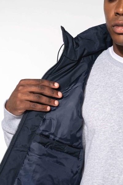 Jakna bluzon FACTORY s odvojivim rukavima - Tamno Siva / 3XL