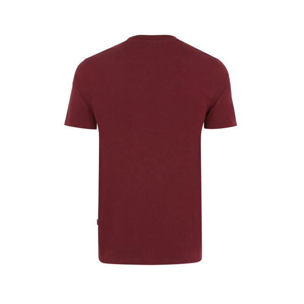 T-shirt en coton recyclé Iqoniq Bryce - Rouge Bordeaux / S