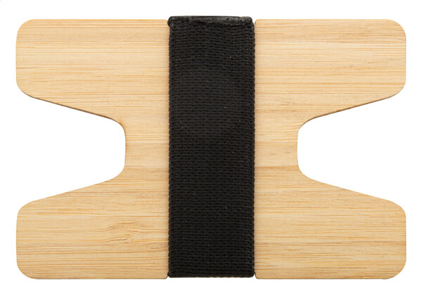 Bamboo Card Holder Wallet Wolly